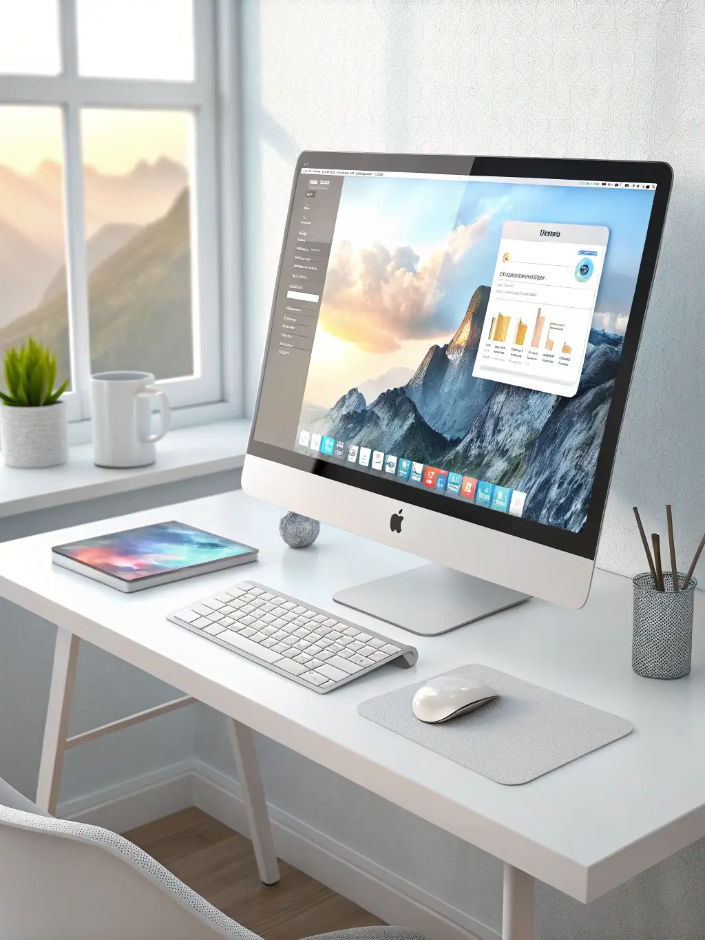 A detailed image showcasing a modern Windows desktop application with a user-friendly interface, highlighting Bentimes' expertise in creating intuitive desktop solutions.