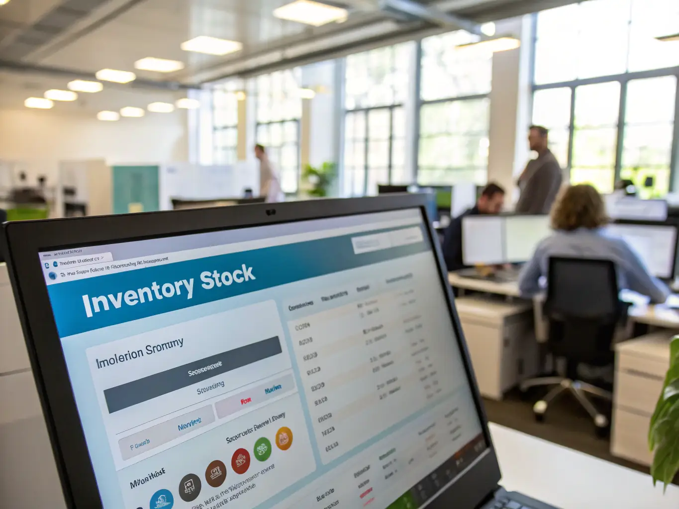 A screenshot of Bentimes' Inventory Management System application, showcasing its user-friendly interface and key features such as real-time stock tracking and automated reporting.